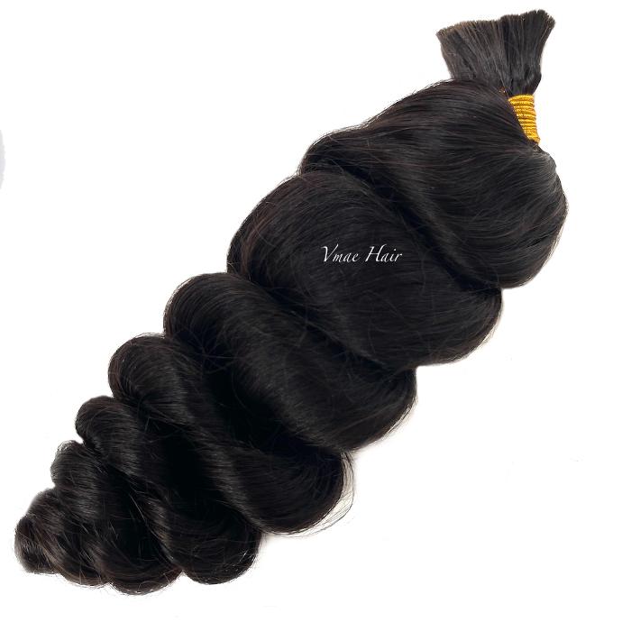 Loose Wave No weft Hair Bulk