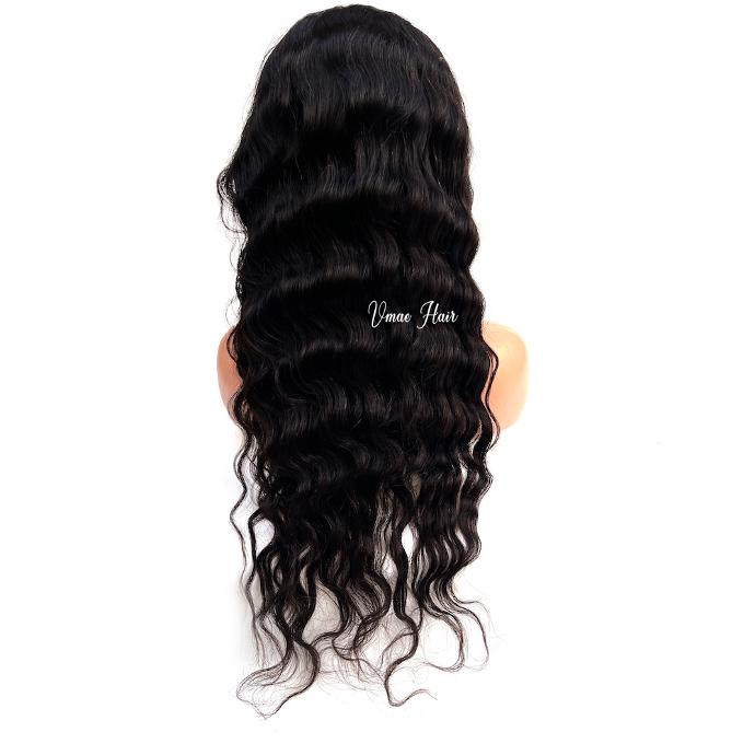 Custom Natural Wave Full lace wigs