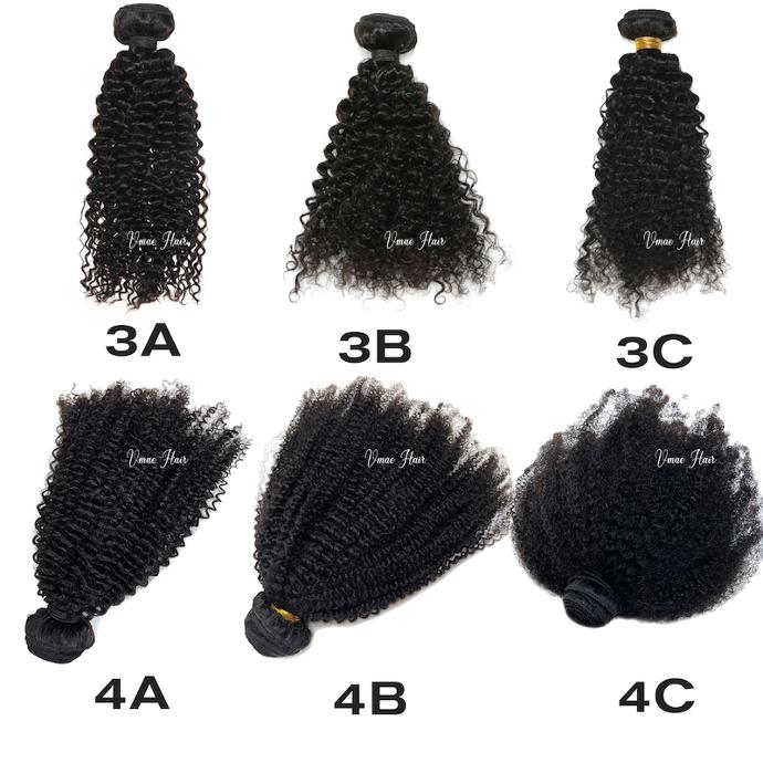 3A 3B 3C 4A 4B 4C hair bundles