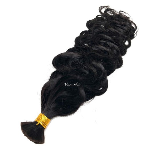 Natural wave No weft hair bulk