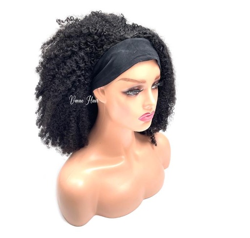 Afro Curly A headband wigs