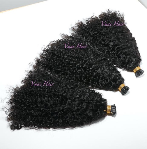 Loose Curly I tips Hair Extensions