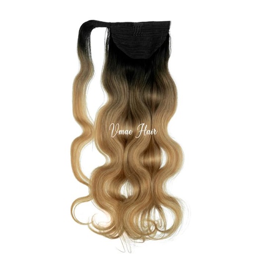 #1bT27 Body Wave Wrap Around Ponytail